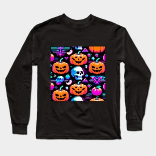 PATRON CALAVERAS MUTANTES PIXELADAS 2 Long Sleeve T-Shirt